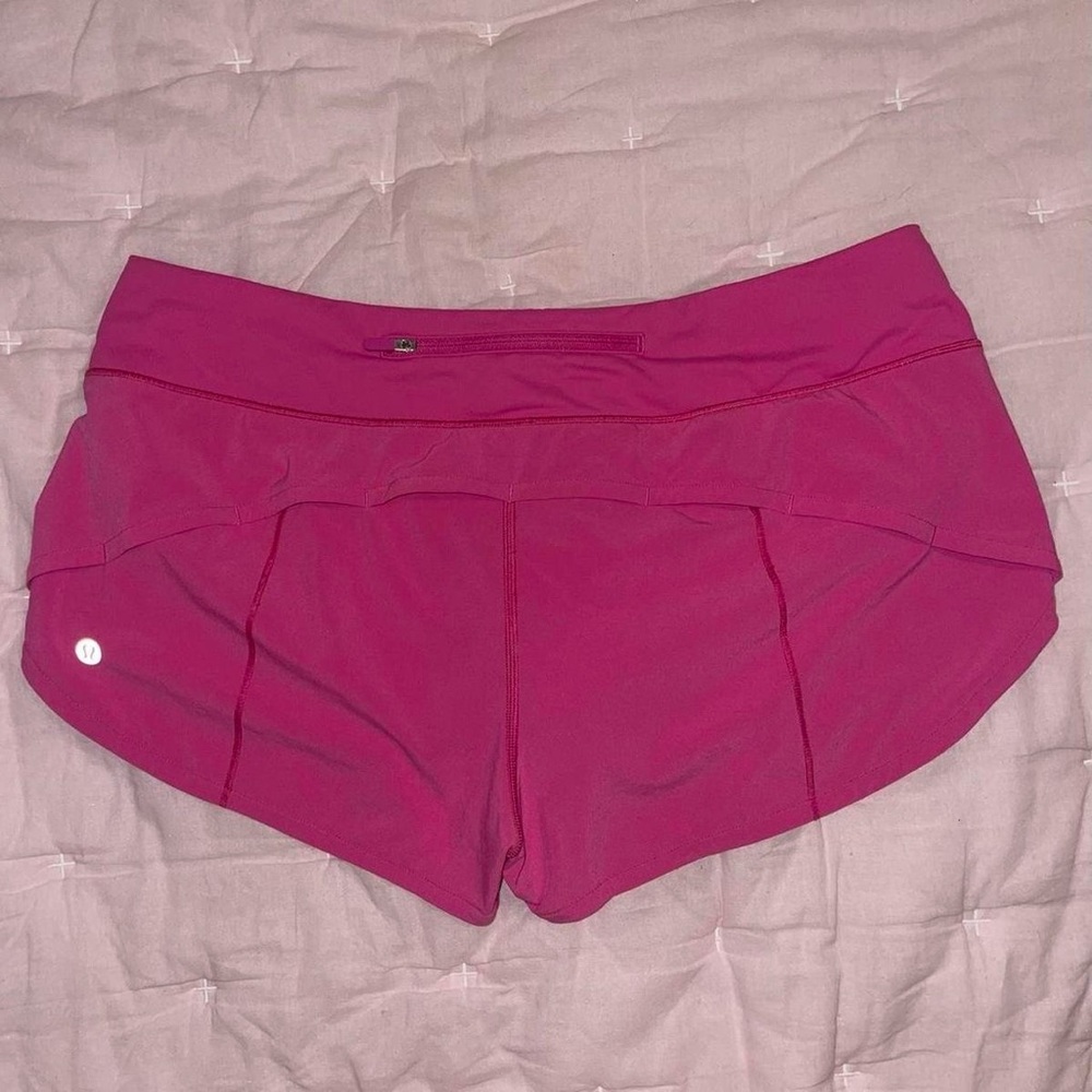 lululemon pink speed ups size 2 (never worn)